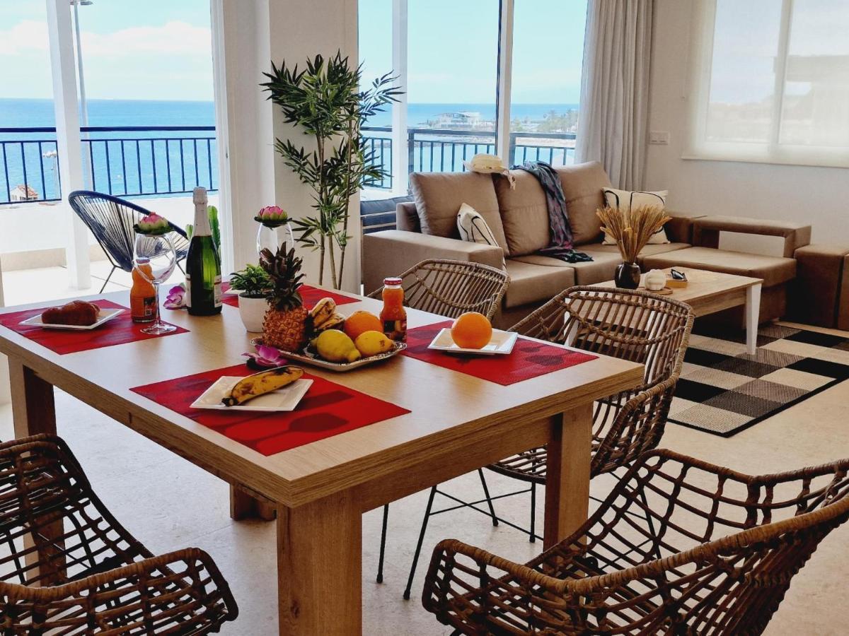 Rooftop Las Vistas, 2 Bedrooms First Line Лос Кристианос Экстерьер фото